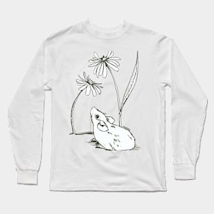 Chamomile Mouse Long Sleeve T-Shirt